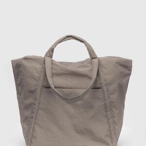 BAGGU Travel Cloud Bag in Rare Deadstock Coral/Pink/Brown